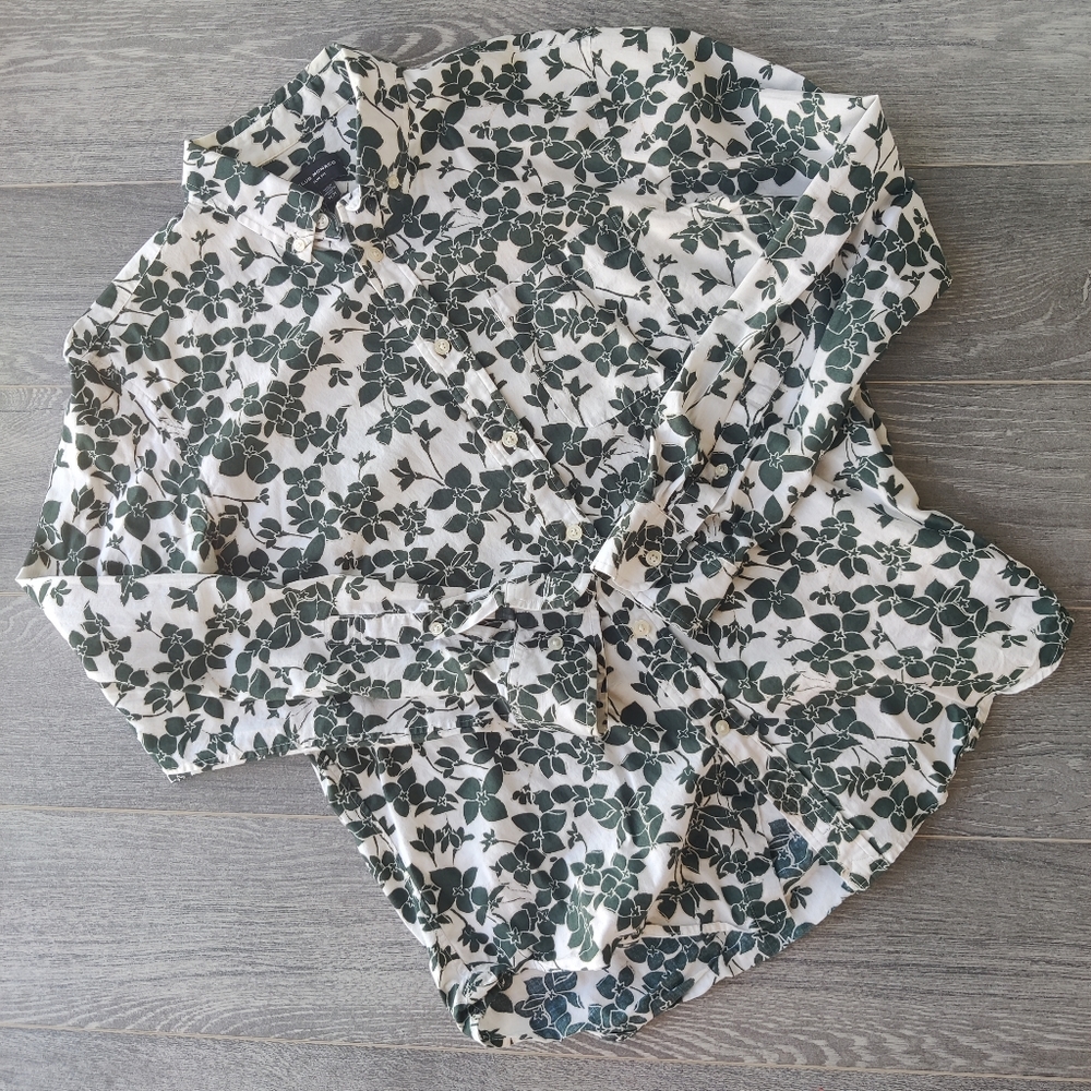 Club Monaco Floral Shirt